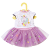 Zapf Creation Dolly Moda Eenhoorn Shirt met Tutu, 43cm