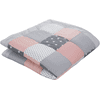 Ullenboom deka a vložka do ohrádky 140X140 cm růžovo šedá