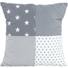 Ullenboom Patch pokrywa poduszki roboczej 40 x 40 cm szare gwiazdy