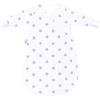 odenwälder Jersey Unterzieh-Schlafsack BabyNest stars soft violett 