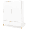 Pinolino Armoire enfant 2 portes Move bois blanc/naturel