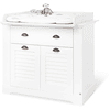 Pinolino Commode à langer Siena large blanc
