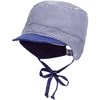 maximo Boys Tellercap rayures blanc marine