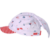 maximo Girls Kopftuch Meerestiere weiss-cerulean
