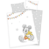 HERDING Parure de lit enfant Mickey étoiles 100x135 cm