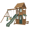 Kidkraft® Casa del árbol con tobogán y rampa de escalada