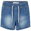 name it Shorts Nbmryan light blue denim