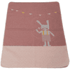 DAVID FUSSENEGGER Baby deken met gebreide konijnenrouge 70 x 90 cm