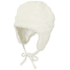 Sterntaler Girls Casquette Inca Teddyflausch écru