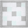 emma & noah kravletæppe patchwork mint 120 x 120 cm
 
