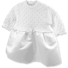 HOBEA Robe de cérémonie enfant Sarah noeud satin blanc 