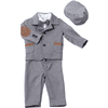 HOBEA Costume de fête enfant Paul 5 pièces gris