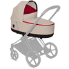 cybex PLATINUM Kinderwagenaufsatz Priam/ePriam Scuderia Ferrari - Lux Carry Cot Silver Grey