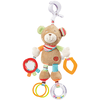 fehn® Activity-Teddy mit Klemme Oskar