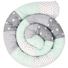 Ullenboom vauvan sängyn käärme Mint Grey 300 cm 