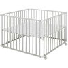 Schardt Playpen Basic lysegrå 100 x 100 cm stjernegrå