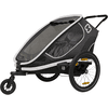 hamax Fietskar Outback met verstelbare rugleuning grijs