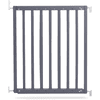 geuther Barrière de sécurité enfant 63-103,5 cm bois gris