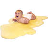 HEITMANN Piel de cordero para bebé dorado-beige Esquilada 80-90cm forma natural en una sola pieza