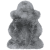 Heitmann australiskt lammskinn grått grått med fläckigt mönster