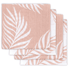 jollein Gauze plenky 4-pack Nature bledě růžová 70x70cm 