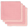 jollein Hydrofiele doek Bamboe 4 stuks Pale pink 70x70cm
