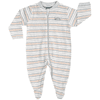 JACKY Lama pyjamas 1-delt stribet af white 