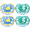 Philips Avent sut ultra air SCF349/11 18m+ 4 stk. Dino/Koala