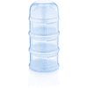 babyJem Pots de conservation pour lait en poudre bleu 3 pièces