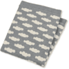Sterntaler Couverture bébé tricotée nuage mélange argenté 100x80 cm