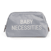 CHILDHOME Baby Necessities Kulturbeutel grau