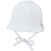 Sterntaler Cappello alla pescatora con lacci bianco