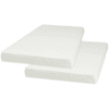 Playshoes Jersey monteret ark 2-pak 70 x 140 cm naturligt