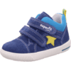 superfit  Jongens lage schoenen Moppy blauw/geel (medium)