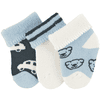 Sterntaler eerste sokken 3-pack auto ecru
