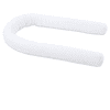 babybay® Nestchenschlange Piqué weiß Punkte perlgrau
