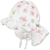Sterntaler Chapeau à bords larges bébé, coton fleur écru