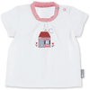 Sterntaler košile s krátkým rukávem house white