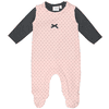 Feetje Ensemble grenouillère et t-shirt enfant manches longues pois rose