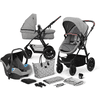Kinderkraft Wózek wielofunkcyjny 3w1 XMoov Grey