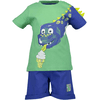 BLUE SEVEN  Girls Set di 2 magliette + Shorts verde chiaro