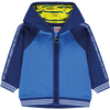 KANZ Veste de survêtement pour garçons avec capuche, bleu palace