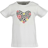 BLUE SEVEN  Camiseta corazón blanco