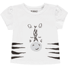 KANZ camiseta de bebé b right  white | white 