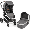 CHIC 4 BABY Kombinovaný kočárek PASSO Melange Grey