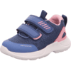 superfit Chaussures basses enfant scratch Rush bleu/rose