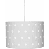 LIVONE hanglamp Happy Style voor Kids DOTS zilvergrijs / wit