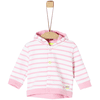 s. Oliven r Sweatjacket rosa striper