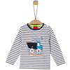 s. Olive r Marine shirt met lange mouwen stripes 