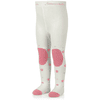 Sterntaler Calze per gattonare - bianco con fiori rosa